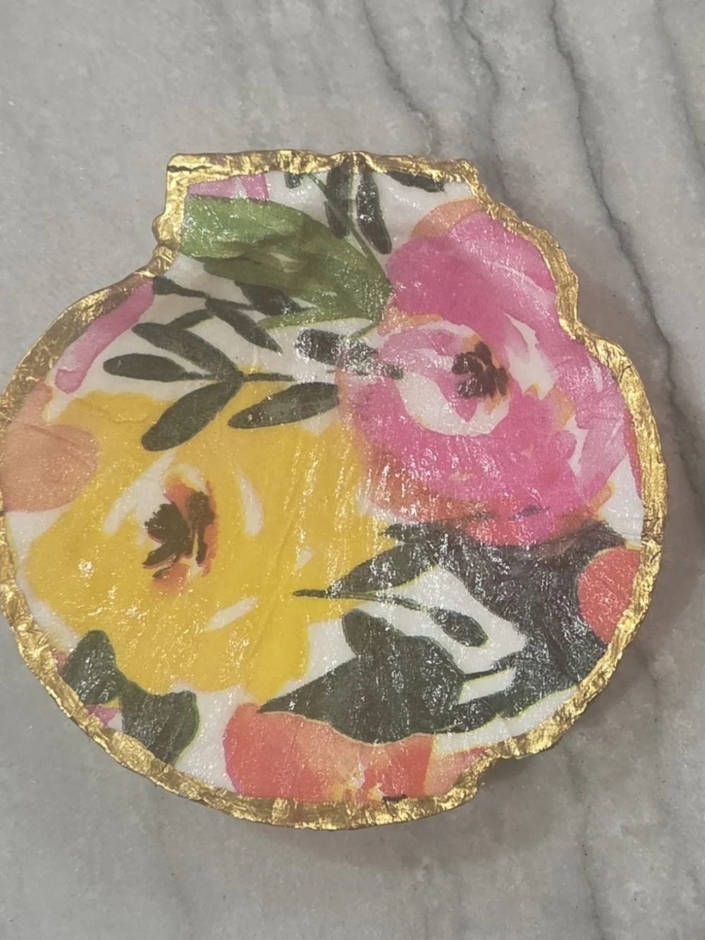 Scallop Shell Jewelry Dish